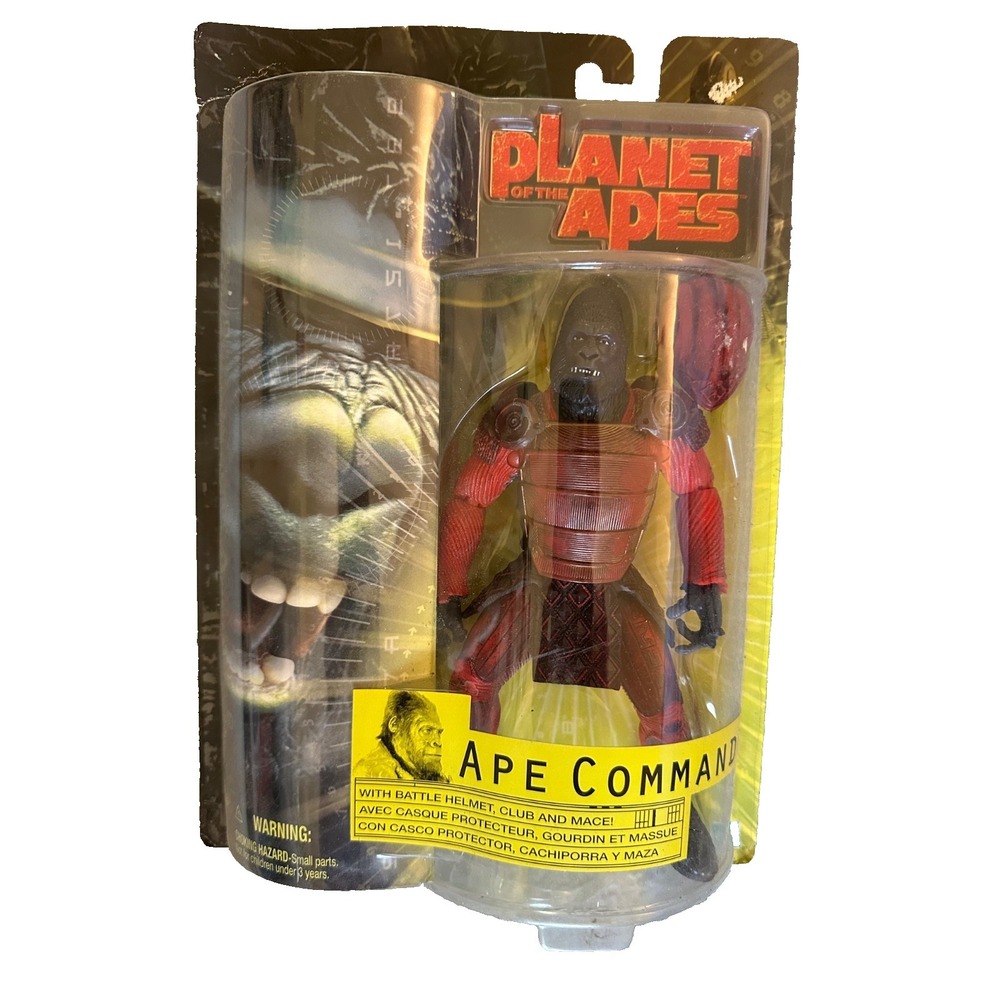 Planet Of The Apes Ape Commander with Battle Helmet, Club, and Mace New & Sealed